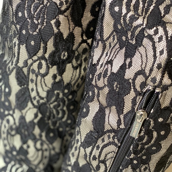 COLIN STUART NUDE LACE OVER THE KNEE BOOTS - Picture 15 of 16